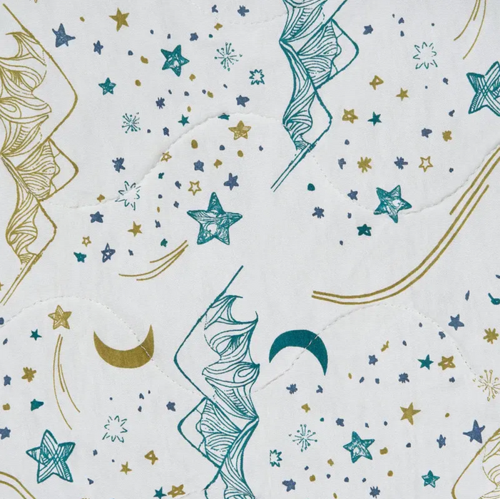 Nest Designs Small Cozy Blanket - Stars White