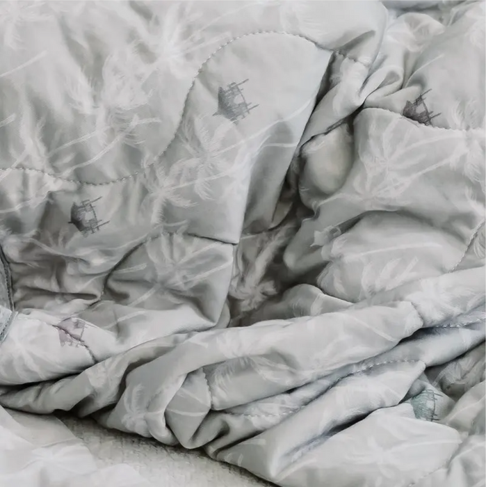 Nest Designs Medium Cozy Blanket - Keep Palm & Carry on