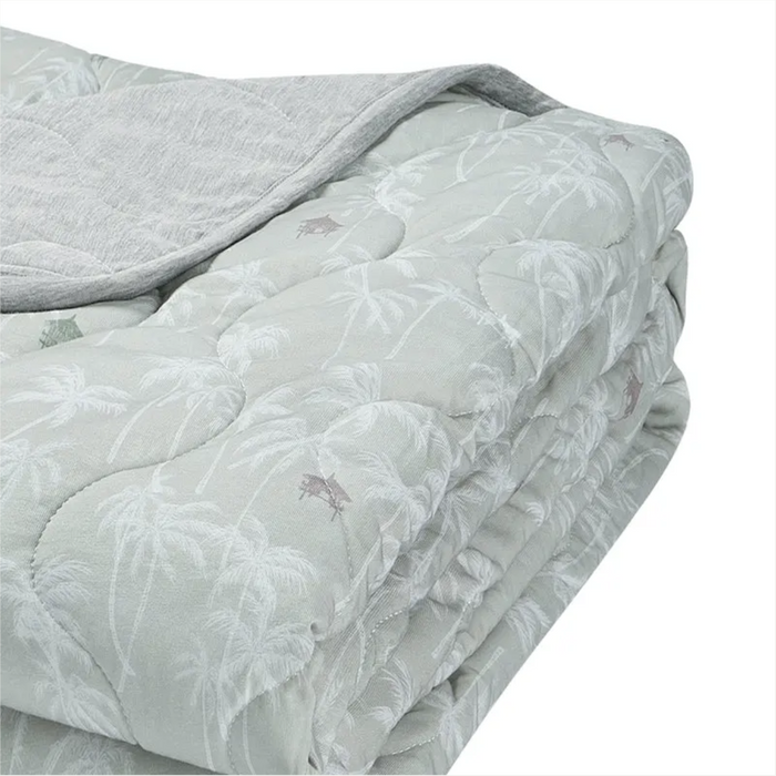 Nest Designs Medium Cozy Blanket - Keep Palm & Carry on