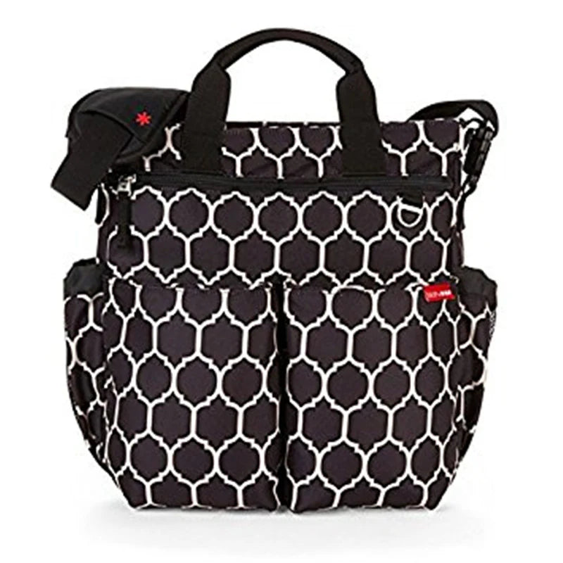 Skip Hop Duo Signature Diaper Bag - Deluxe Onyx
