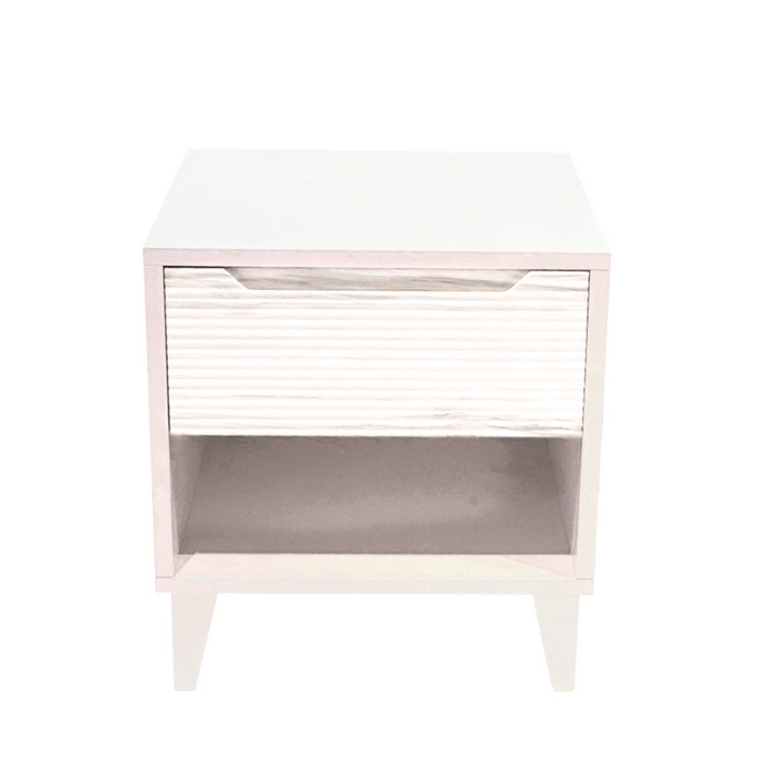 Pali Caravaggio Nightstand Deluxe - White