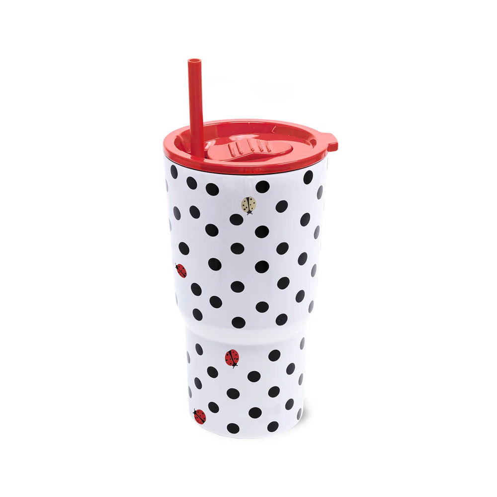 Kate Spade Stainless Steel 20oz Tumbler - Ladybug Dot