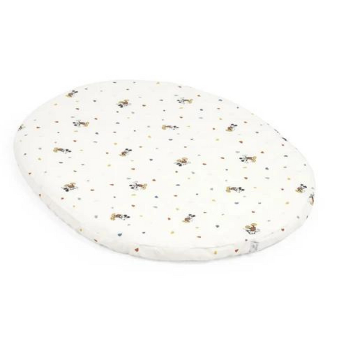 Stokke Sleepi V3 Mini Fitted Sheet - Mickey Celebration