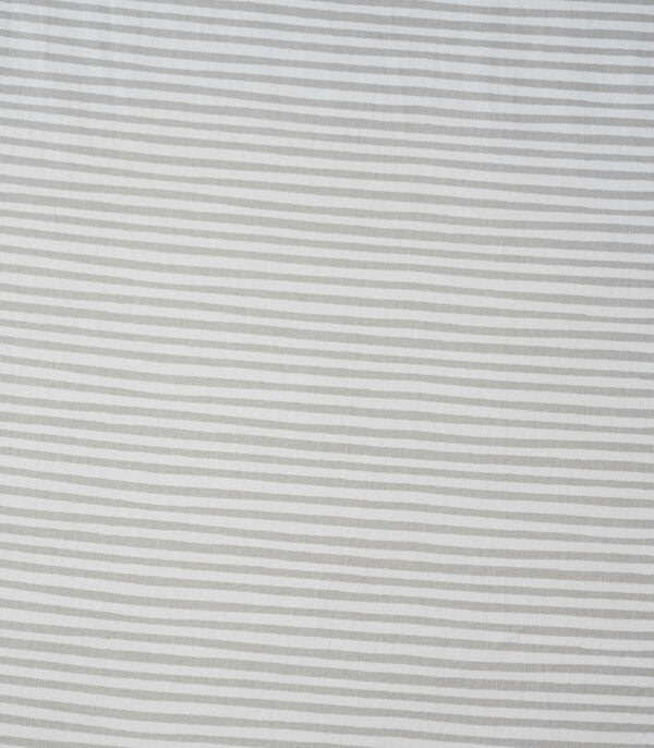 STOKKE V3 Bed Fitted Sheet by Pehr - Stripped Away Pebbles