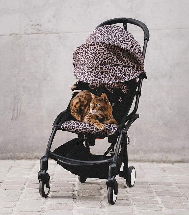 Stokke Yoyo3 6+ Complete Stroller - Black/Leopard