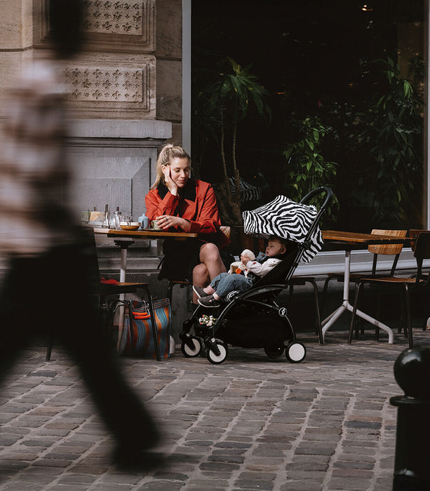 Stokke Yoyo3 6+ Complete Stroller - Black/Zebra