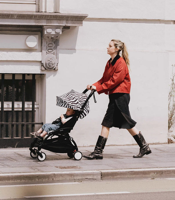 Stokke Yoyo3 6+ Complete Stroller - Black/Zebra