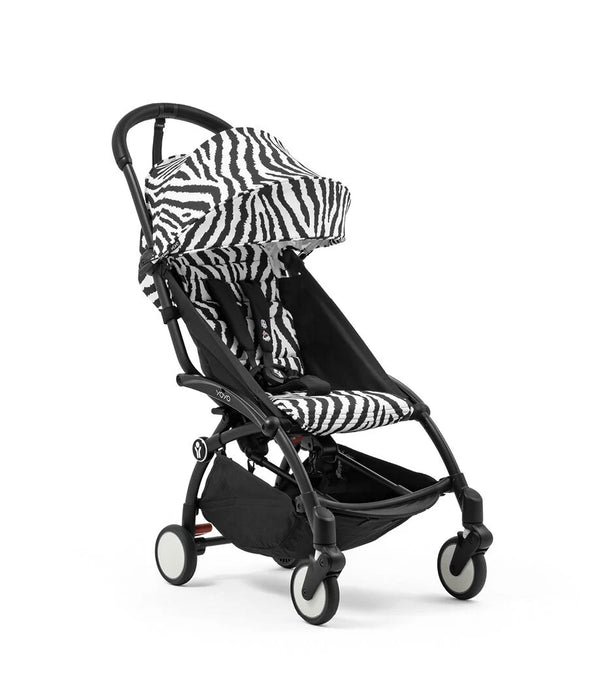 Stokke Yoyo3 6+ Complete Stroller - Black/Zebra