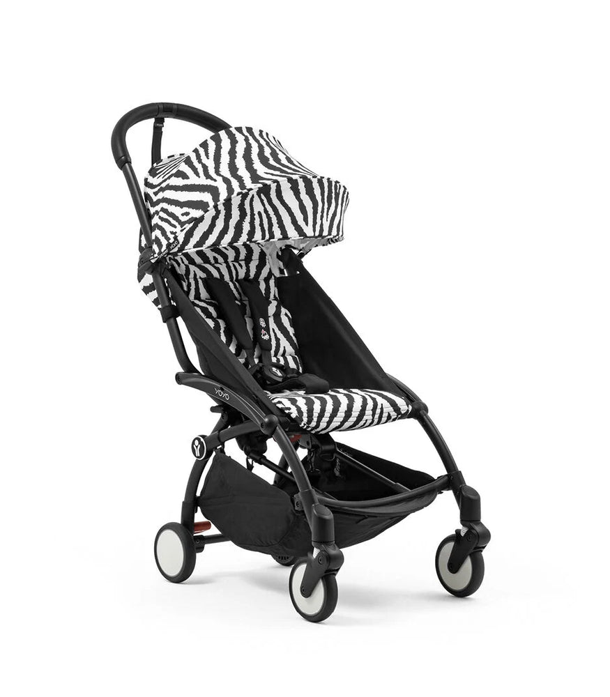 Stokke Yoyo3 6+ Complete Stroller - Black/Zebra