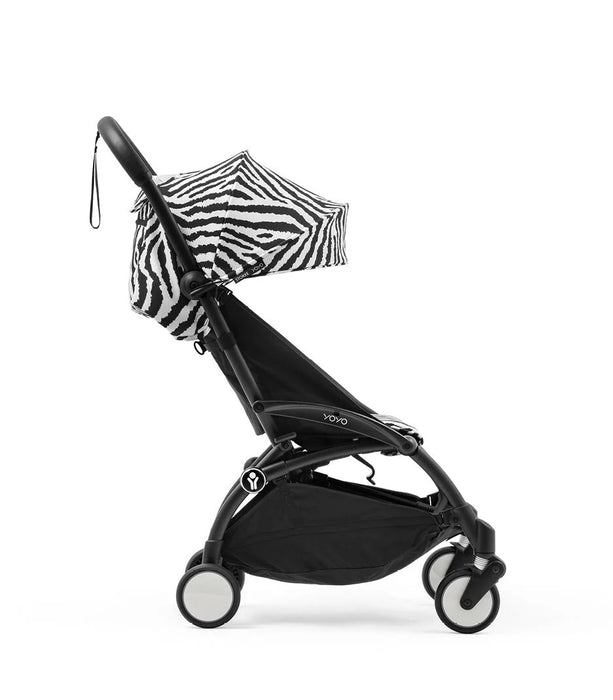 Stokke Yoyo3 6+ Complete Stroller - Black/Zebra