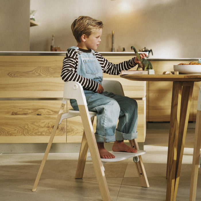 Stokke STEPS High Chair White Natural