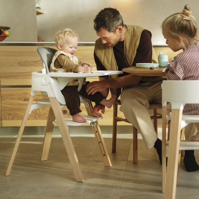 Stokke STEPS High Chair White Natural