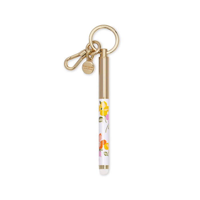 Kate Spade Key Fob Pen - Spring Pansies