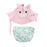 Zoocchini Swim Diaper & Sun Hat Set - Alicorn