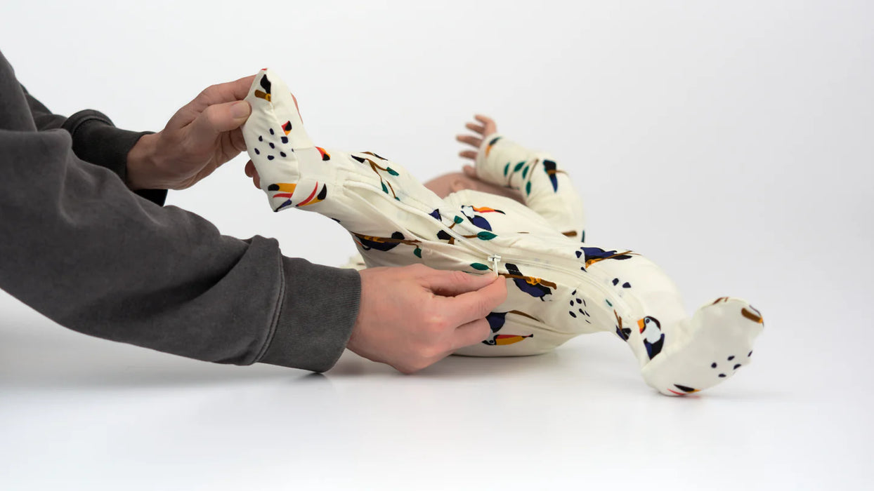 Zippy Jamz Footed Bamboo - Toucan Tales