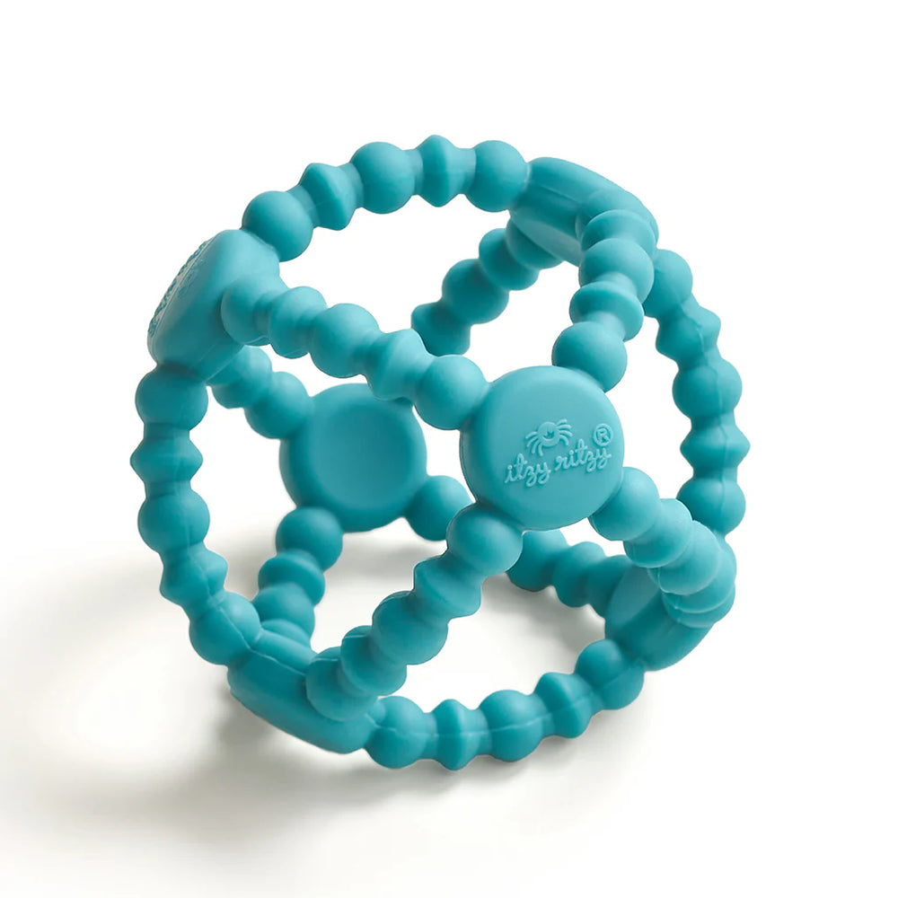 Itzy Ritzy Bitzy Teether Ball Teal