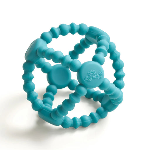 Itzy Ritzy Bitzy Teether Ball Teal