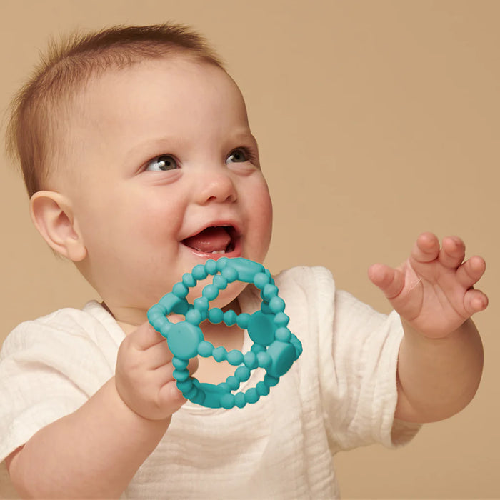 Itzy Ritzy Bitzy Teether Ball Teal