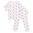 Coccoli Long Sleeve Modal Pyjama - Hearts On Light Pink