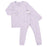 Coccoli Long Sleeve Modal Pyjama - Figure Skating On Purple