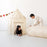 3 Sprouts Recycled Fabric Play Tent - Cream