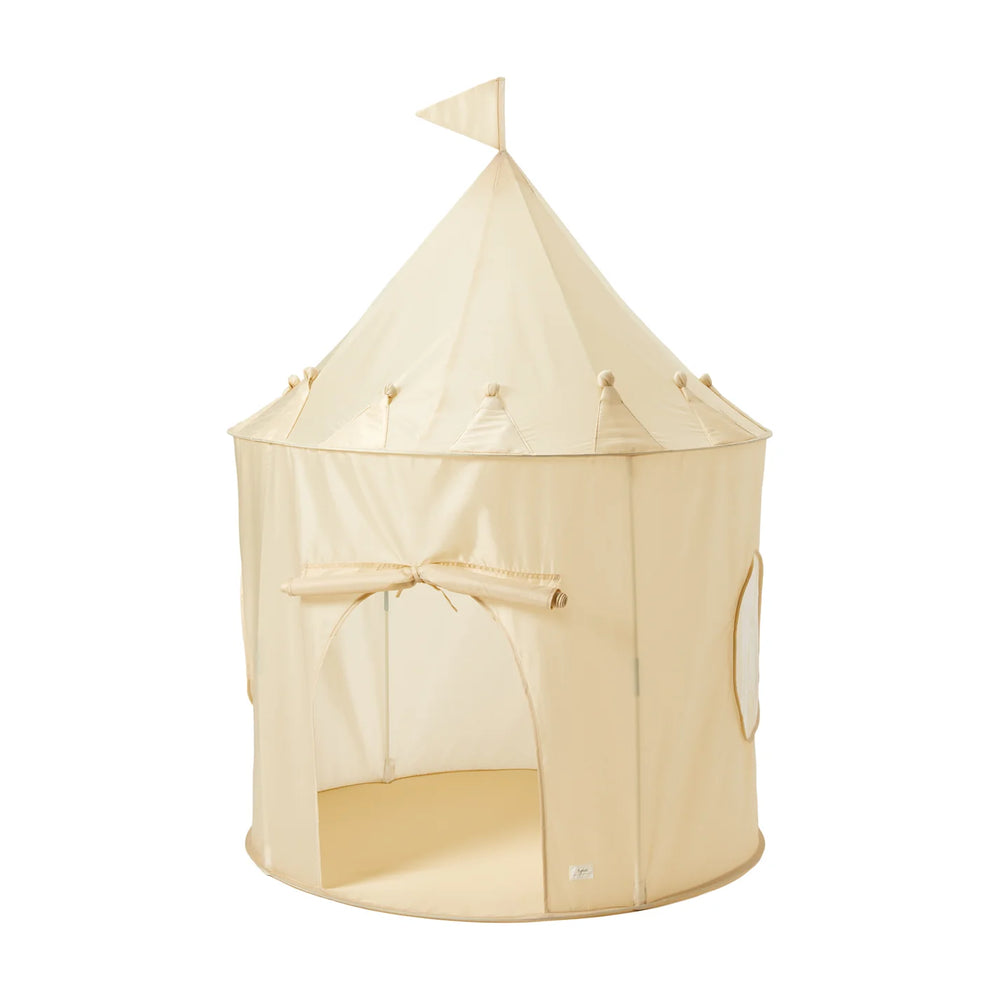 3 Sprouts Recycled Fabric Play Tent - Cream