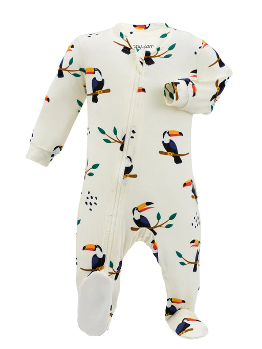 Zippy Jamz Footed Bamboo - Toucan Tales