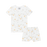 Coccoli SS Cotton-Modal Pyjama - Chicks on Cream