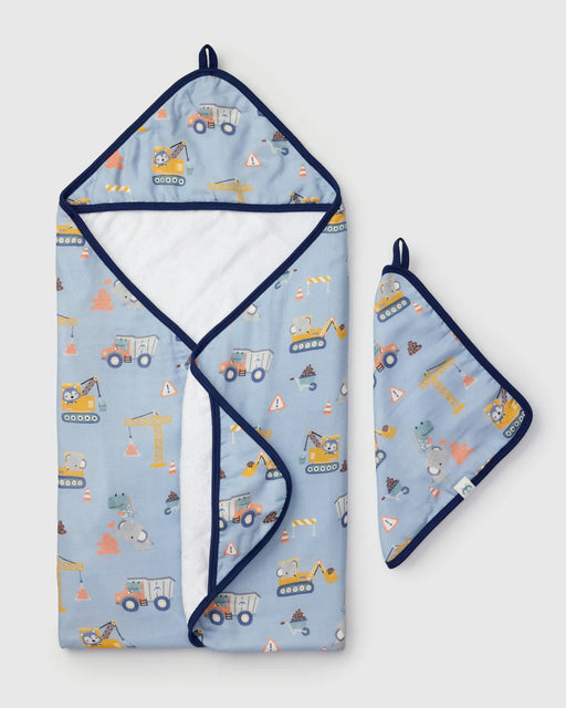 Loulou Lollipop Hooded Towel Set - Tiny Engineers