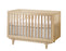 Natart Tulip Tate Classic Crib & Dresser - All Natural
