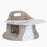 Upseat Baby Floor and Booster Seat with Tray - Taupe