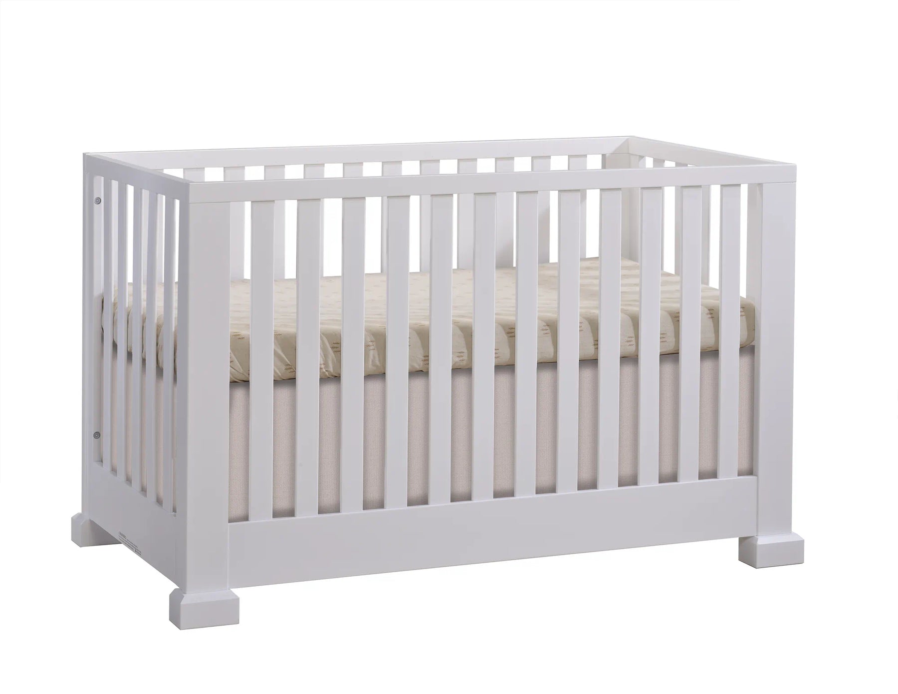 Natart Taylor Island Crib - White