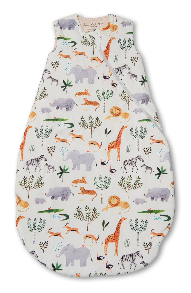 Loulou Lollopop Sleep Bag 1.0 Tog - Safari Jungle