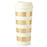 Kate Spade Thermal Mug - Gold Stripe