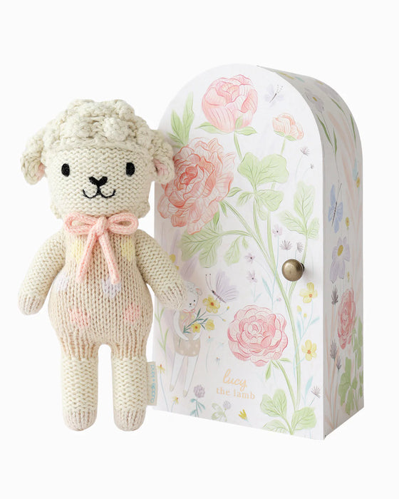 Cuddle+Kind Tiny Lucy The Lamb - Pastel