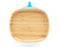 Eco Rascals Toddler No Section Plate - Blue
