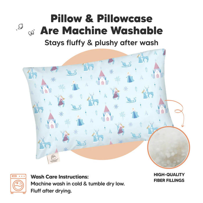 KeaBabies Standard Toddler Pillow - Enchanted Frost