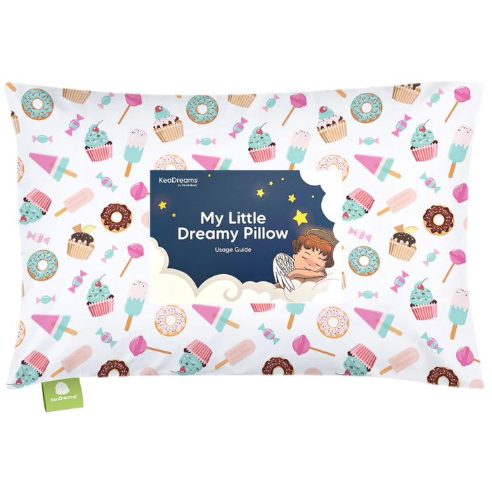 KeaBabies Toddler Pillow - Sweet Tooth