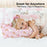 KeaBabies Standard Toddler Pillow - Dear Princess