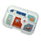 Yumbox Original - Surf Blue/Rocket