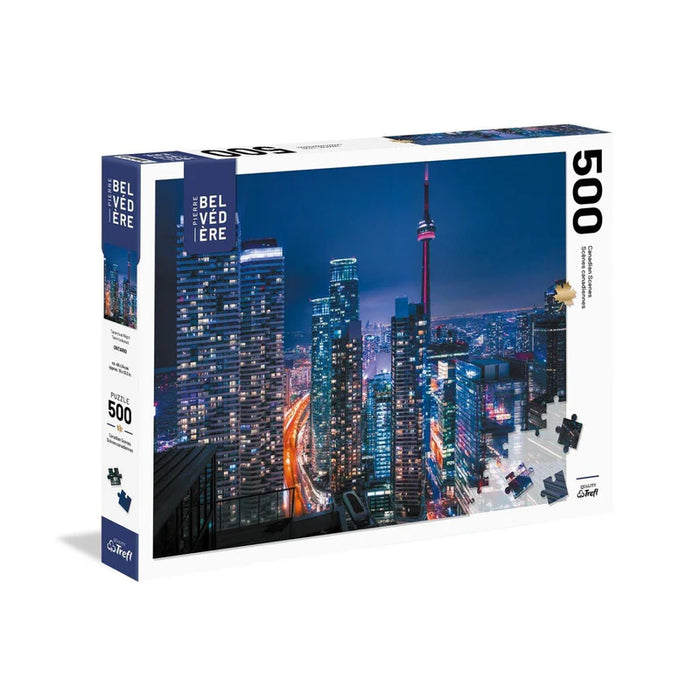 Trefl Puzzle 500pcs - Toronto At Night