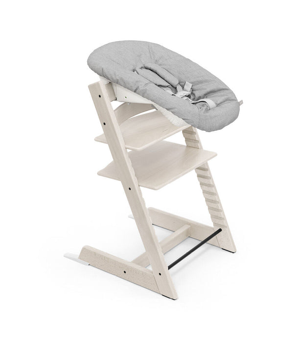 Stokke Tripp Trapp 2 Complete + Newborn Set - Whitewash/Grey