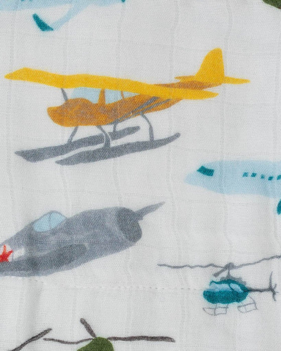 Little Unicorn Deluxe Muslin Quilt - Air Show