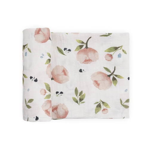 Little Unicorn Organic Swaddle - Watercolor Floret