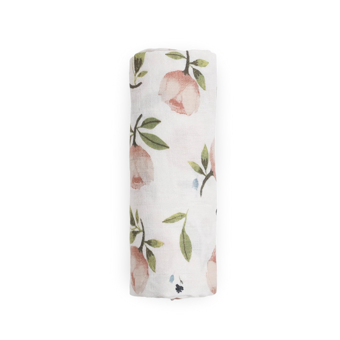 Little Unicorn Organic Swaddle - Watercolor Floret