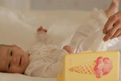 Ubermom Wipebox Pink Lollipop