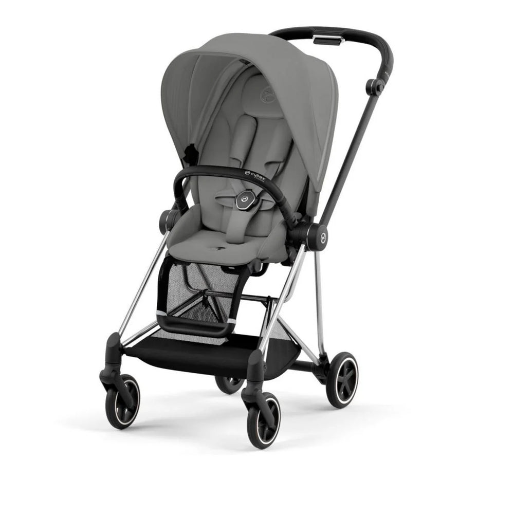 Cybex Mios3 - Chrome Frame w/ Mirage Grey Seat (ONE BOX)