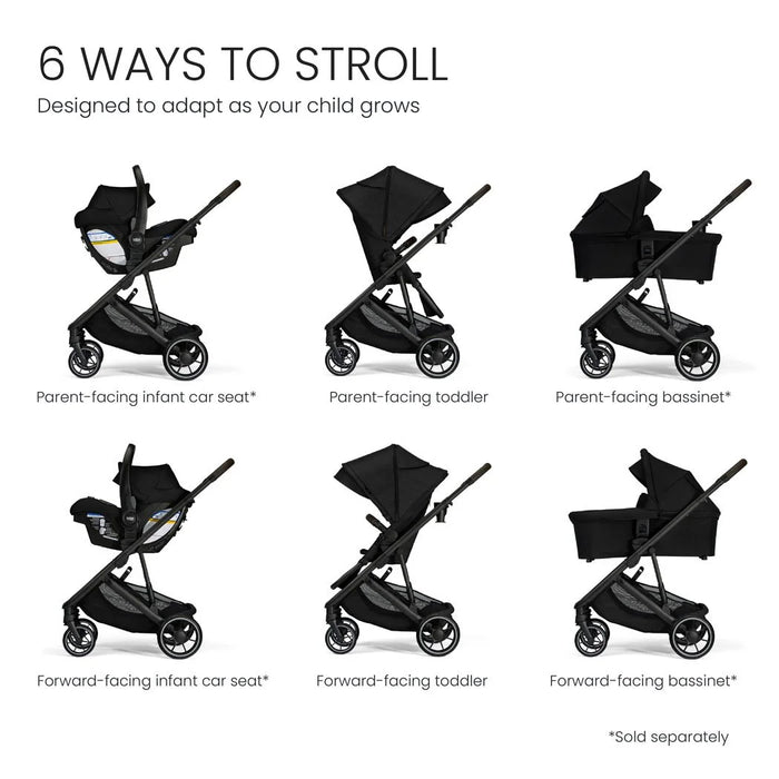 Britax Prism Modular Stroller-Raven Black