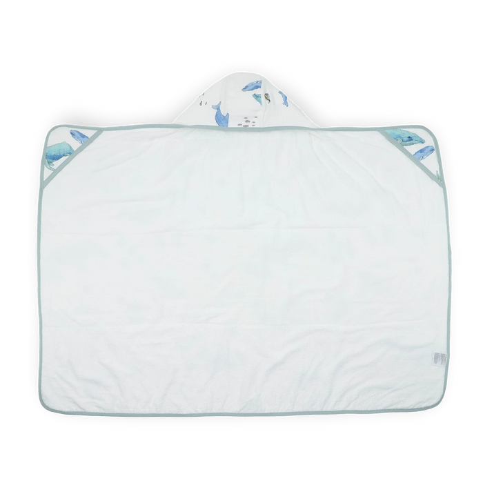 Little Unicorn Toddler Hooded Towel - Whales