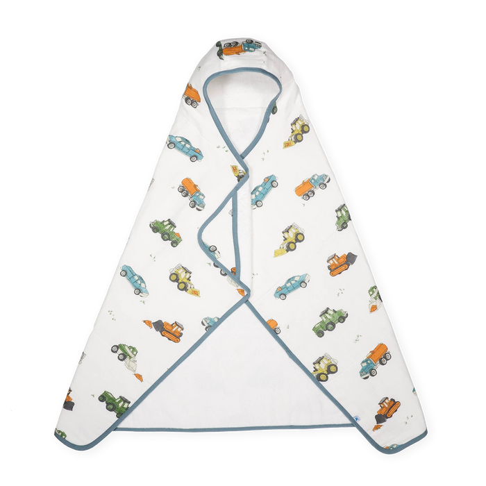 Little Unicorn Toddler Hooded Towel - Work Trucks